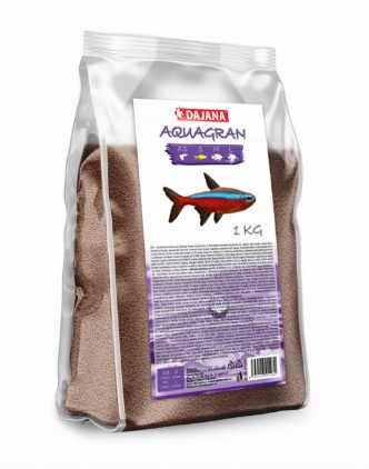 Dajana | Aquagran | Szemcsés akváriumi haleledel, S méret - 1  Kg
