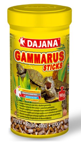 Dajana Gammarus Sticks | Granulátum teknősök részére - 250ml