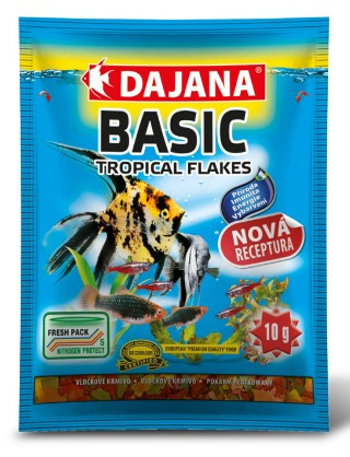 DAJANA | TROPICA basic |  Lemezes haltáp zacskós - 10 g