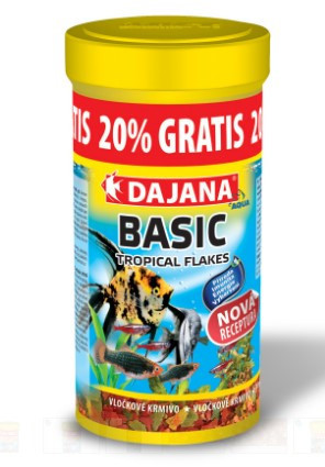DAJANA | TROPICA basic | Lemezes haltáp - 100 ml