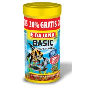 DAJANA | TROPICA basic | Lemezes haltáp - 250 ml