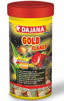 DAJANA | GOLD | Lemezes haltáp - 500 ml