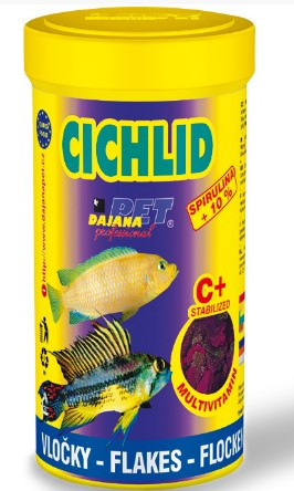 DAJANA | CICHLID | Lemezes haltáp - 250 ml