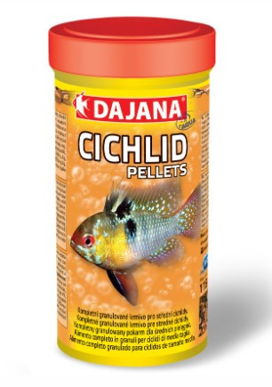 DAJANA | CICHLID | Pellet, sügér haltáp - 250 ml 