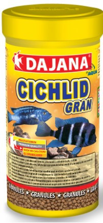 DAJANA | CICHLID | Granulátum, sügér haltáp  - 100 ml