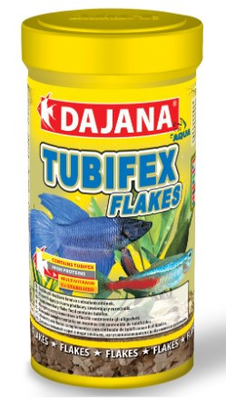 DAJANA | TUBIFEX | Lemezes haltáp - 250 ml