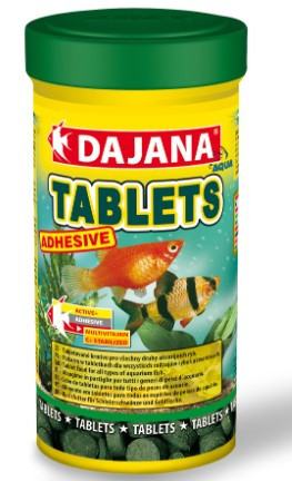 DAJANA | TABLETY | Tabletta akvárium üvegfalára ragasztható, haltáp - 100 ml