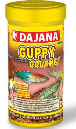 DAJANA | GUPPY | Mini lemezes haltáp - 100 ml