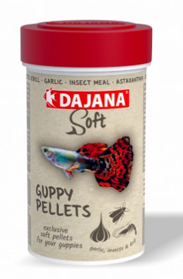 Dajana | Guppy | Soft pellets | Puha pellet, guppi haltáp - 100 ml
