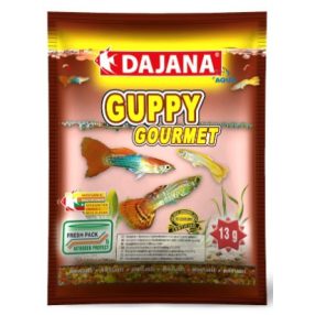 DAJANA | GUPPY | Lemezes haltáp zacskós - 13 g