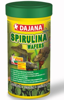 DAJANA | SPIRULINA WAFERS | Süllyedő, spirulina haltáp - 100 ml