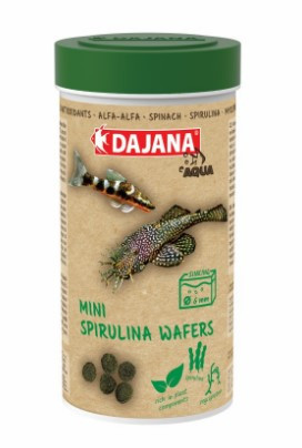 Dajana | Mini Spirulina Wafers | Mini spirulina, haltáp - 250 ml