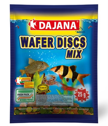 DAJANA | WAFER DISCS MIX | Süllyedő haltáp - 25 g