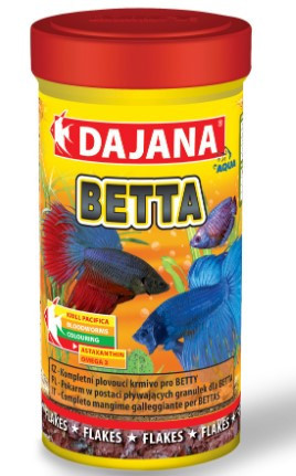 DAJANA | BETTA | Lemezes haltáp - 100 ml