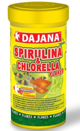 DAJANA | Spirulina Chlorella | Immunerősítő lemezes eledel - 100 ml