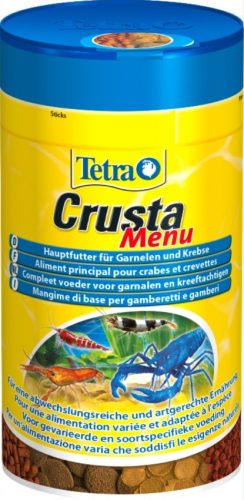 Tetra | Crusta | Menu | Táplálék garnéla és egyéb rákok számára - 100 ml