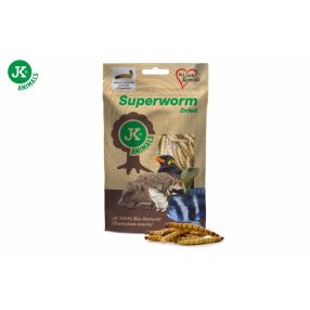   JK Szárított szárított gyászbogárlárva (Zophobas morio) - 80 g.