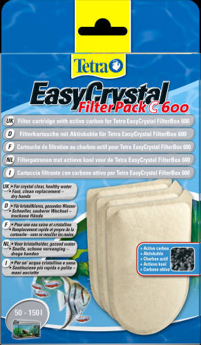 Tetra EasyCrystal Filter Pack C 600 | Szűrőbetét - 3 db