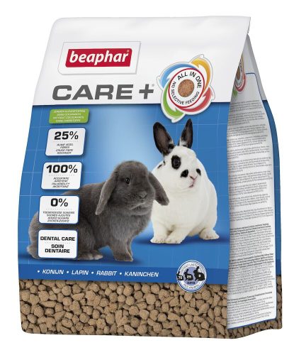 Beaphar Care+ | Teljes értékű eledel felnőtt nyulaknak - 1,5 kg