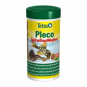   Tetra | Pleco | Spirulina Wafer | Díszhaltáp | Trópusi halak részére - 250 ml/105 g