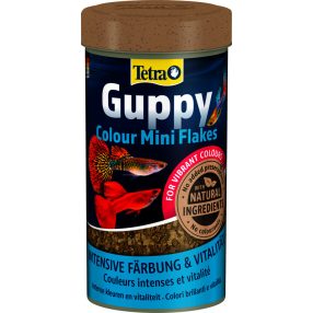   Tetra Guppy Colour Mini Flakes | Színfokozó mini lemezes táp guppik számára – 100 ml