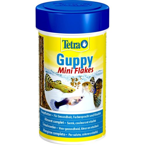 Tetra | Guppy | Mini Flakes - Díszhaltáp - 250 ml