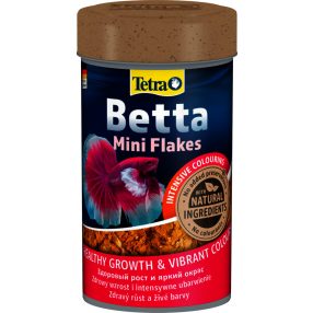   Tetra Betta Mini Flakes | Prémium sziámi harcoshal táp krillal és garnélával – 100 ml