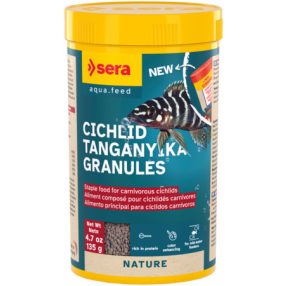   Sera Cichlid Tanganyika Granules | Színfokozó granulátum sügéreknek – 250 ml / 135 g