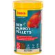 Sera Red Parrot Pellets Nature | Színfokozó úszó pellet papagájsügérek és más díszhalak számára – 250 ml