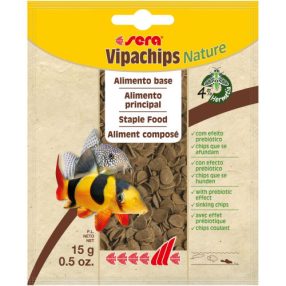   Sera | Nature | Vipachips | Táplálék | Díszhalak számára - 15 g