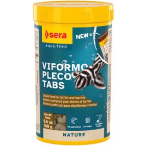  Sera Viformo Nature | Tablettás alapeleség harcsák és csíkfélék számára – 250 ml / 160 g / 700 db tabletta