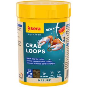   Sera Crab Loops Nature | Süllyedő eledel karikák rákok és garnélák számára – 100 ml