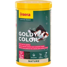   Sera Goldy Color Spirulina | Színfokozó granulált táp aranyhalak részére – 100 ml