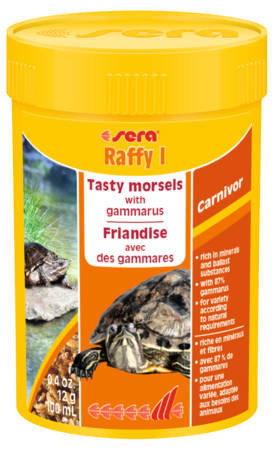 Sera Raffy Mineral | Ásványi anyagokban gazdag kiegészítő eledel hüllők számára – 100 ml / 12 g