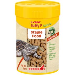   Sera Raffy P Nature | Lebegő alapeleség vízi teknősök számára – 100 ml / 22 g