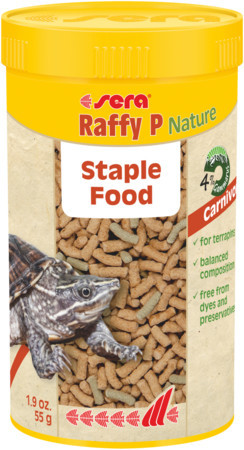 Sera Raffy P Nature | Lebegő alapeleség vízi teknősök számára – 250 ml / 55 g