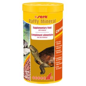   Sera Reptil Raffy Mineral | Ásványi anyagokban és vitaminokban gazdag kiegészítő eleség hüllőknek – 1000 ml / 250 g