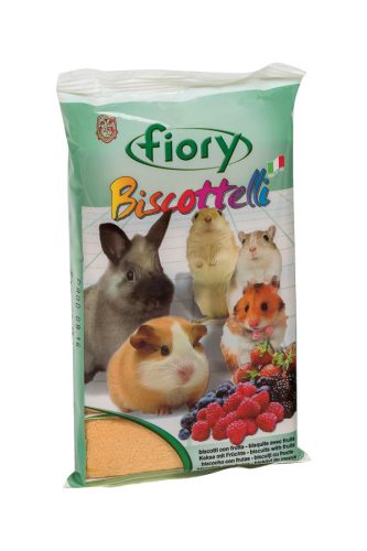 Fiory | Biscuits for Rodents wildberries flavor | Kiegészítő keksz eleség rágcsálóknak, erdei gyümölcs ízesítéssel - 80 g