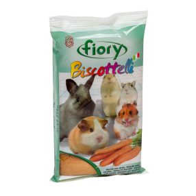   Fiory | Biscuits for Rodents carrots flavor | Kiegészítő keksz eleség rágcsálóknak, répa ízesítéssel - 80 g