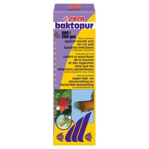 Sera Baktopur | Gyógyhatású készítmény díszhalak részére - 50 ml