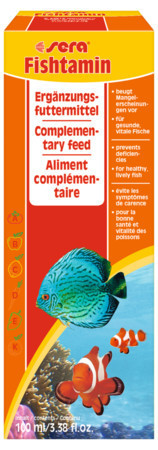 Sera Fishtamin | Vitamin édes és tengervízhez - 100 ml