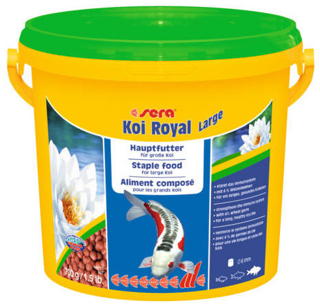 Sera Koi Royal Large | Díszhaltáp Koi pontyok részére - 3,8 l