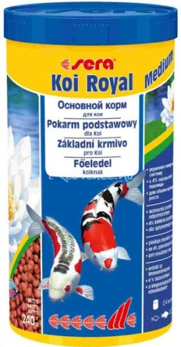 Sera Koi Royal Medium | Táplálék Koi Pontyoknak - 1000 ml