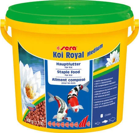 Sera Koi Royal Medium | Táplálék Koi Pontyoknak - 3800 ml