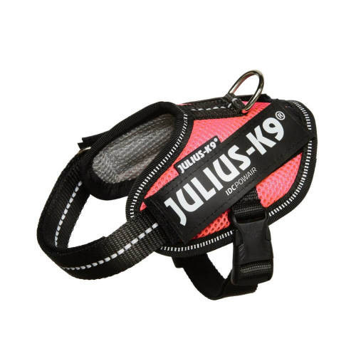 Julius-K9 | IDC Powair | Hám (pink,felirat) kutyák részére - 2XS