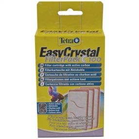   Tetra EasyCrystal FilterPack C100 | Szűrőpatron aktív szénnel - 3 db