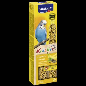   Vitakraft Kracker Duplarúd – Banán & Szezámmag (Hullámos papagájoknak, 60 g)