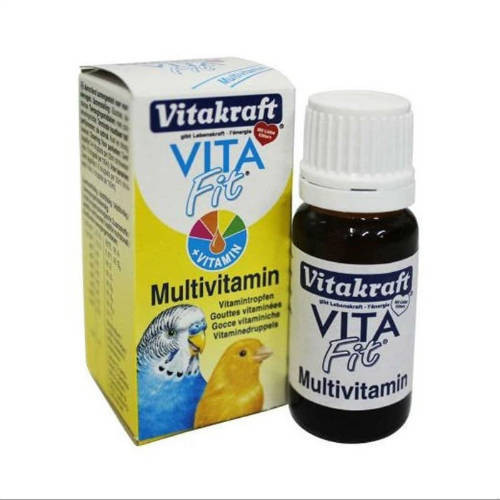 Vitakraft VitaFit Multivitamin | Kiegészítő eledel díszmadaraknak – 10 ml
