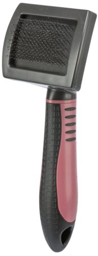 Trixie | Soft Brush - Puha fémszálas kefe fésűvel macskák részére (7x16cm)