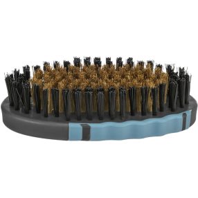   Trixie Care Brush | Ápolókefe réz és műanyag sörtékkel – 7 × 12 cm